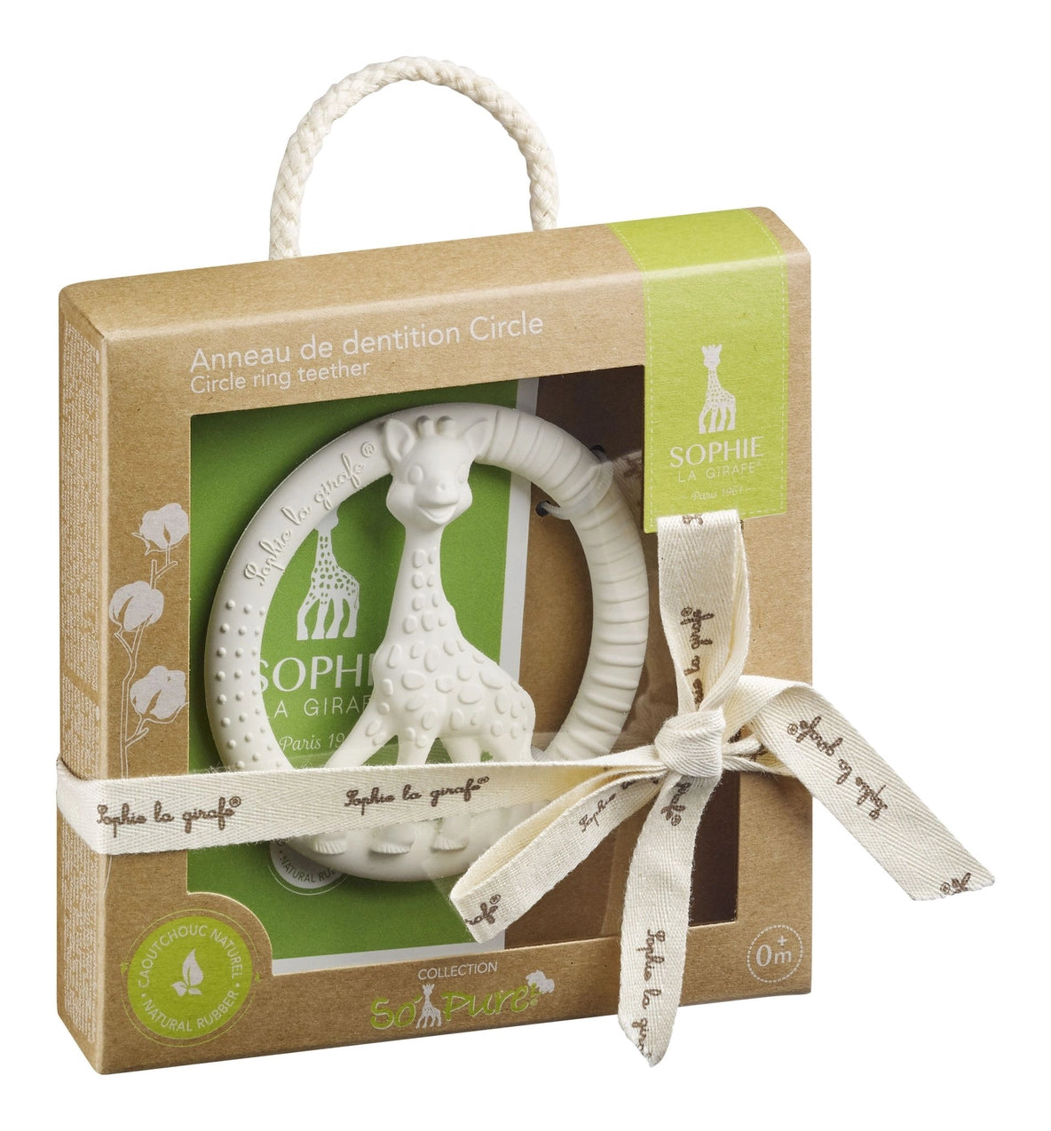 So’Pure Sophie la giraffe Circle Teether