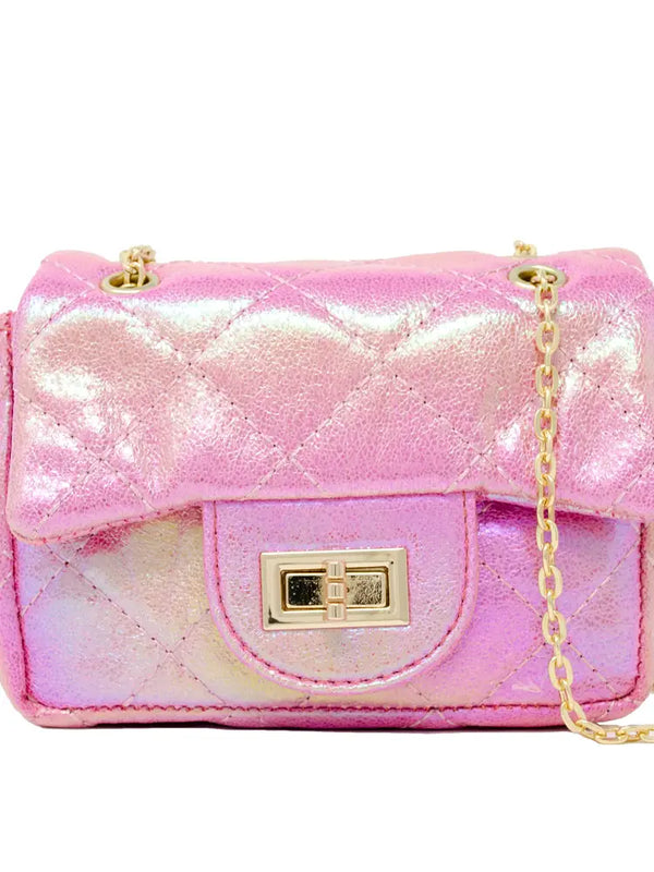 大人 可愛い 服  Quilted Classic | Gems Zomi Shiny Web Charlotte's - Bag Mini バッグ