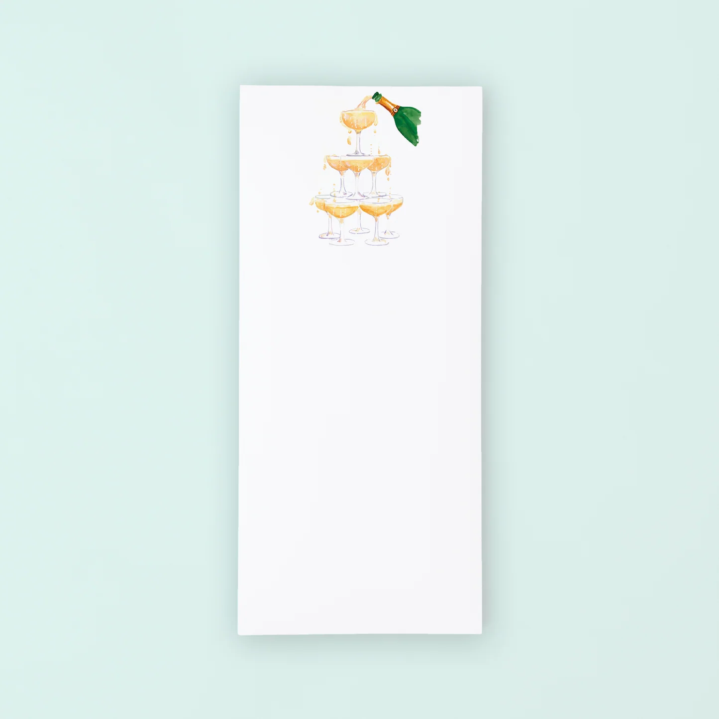 Champagne Tower List Notepad