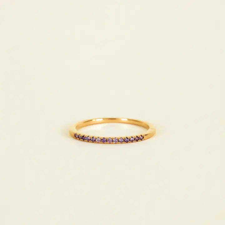 JaxKelly | Half Pavé Ring