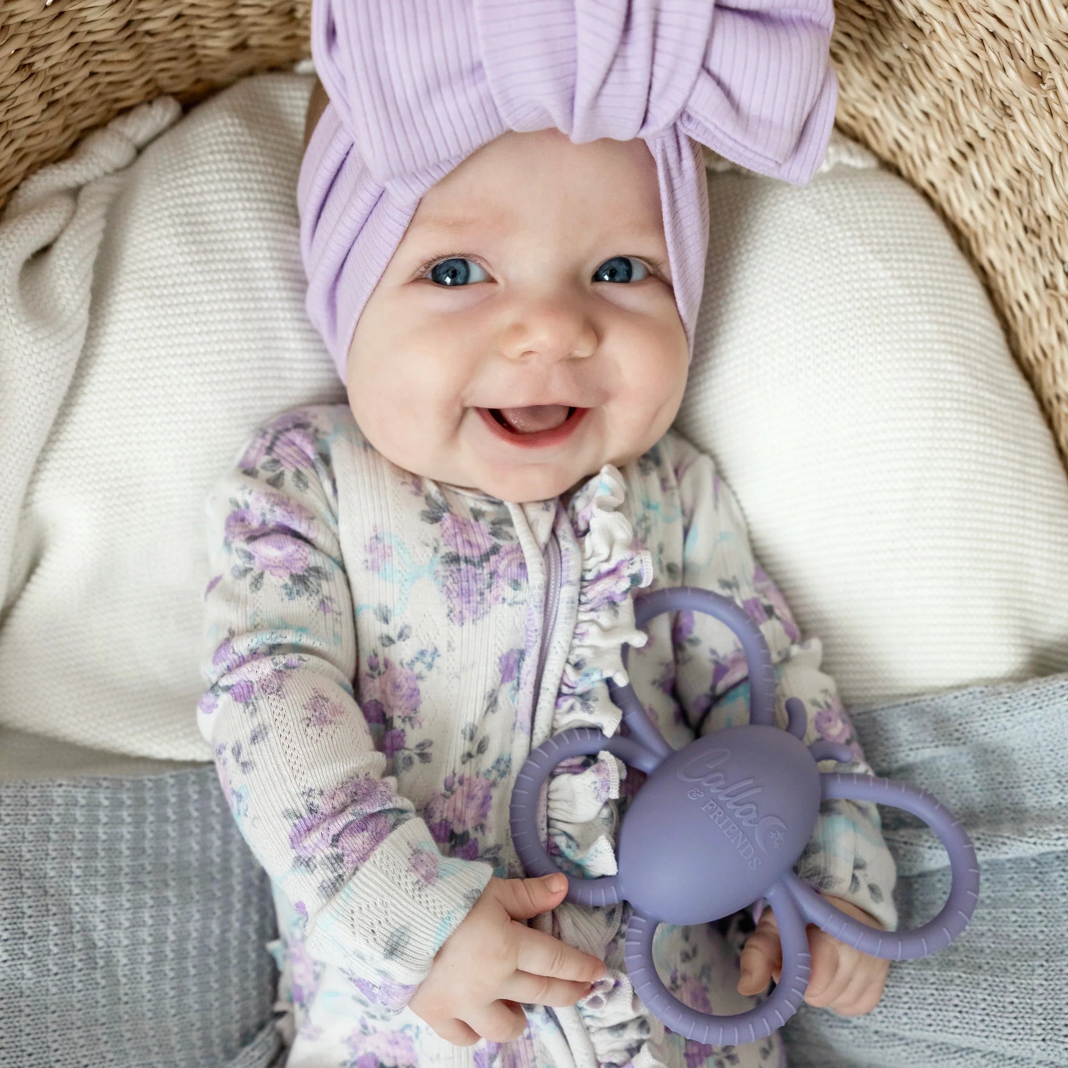 Garden Party Butterfly Rattle Teether