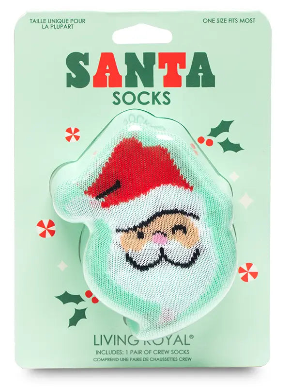 3D Packaged Holiday Socks - Adult Size