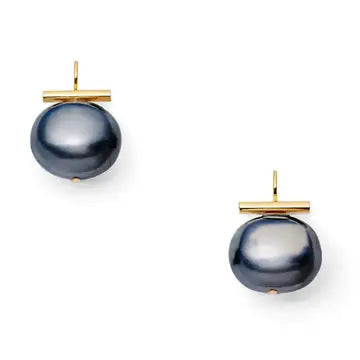 CC & Co. Pebble Pearl Earrings Large