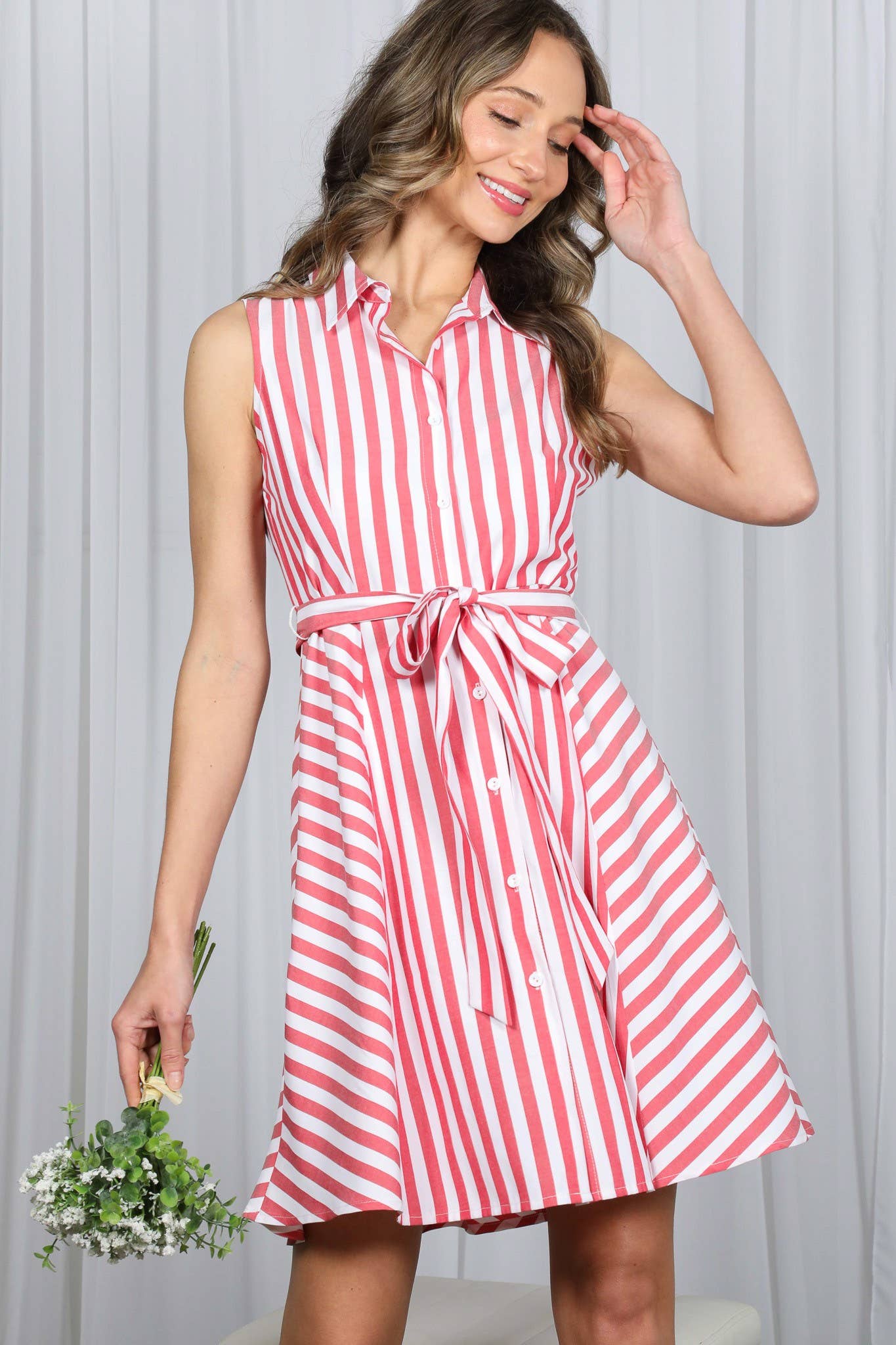 Savannah Striped Dress