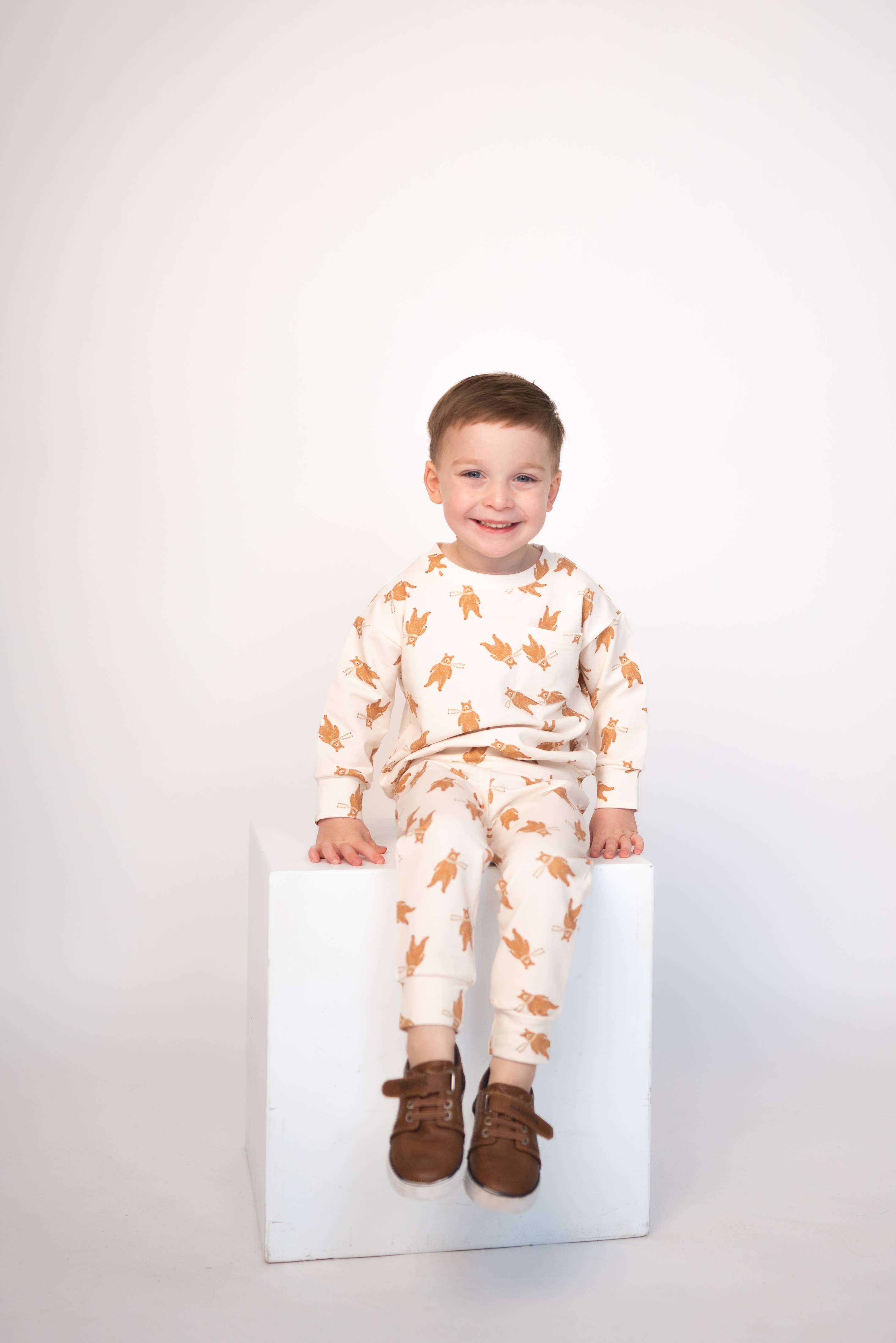 Beary-Cute Jogger Set | Gender-Neutral