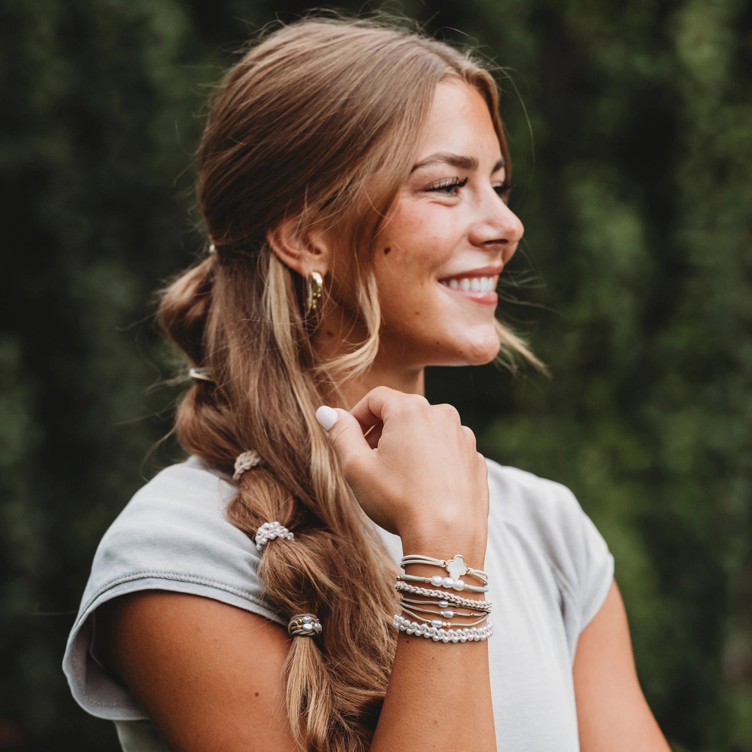 Glimmer Hair Tie Bracelets