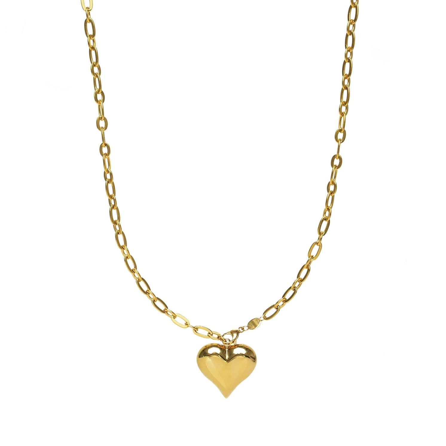 Puffy Heart Necklace