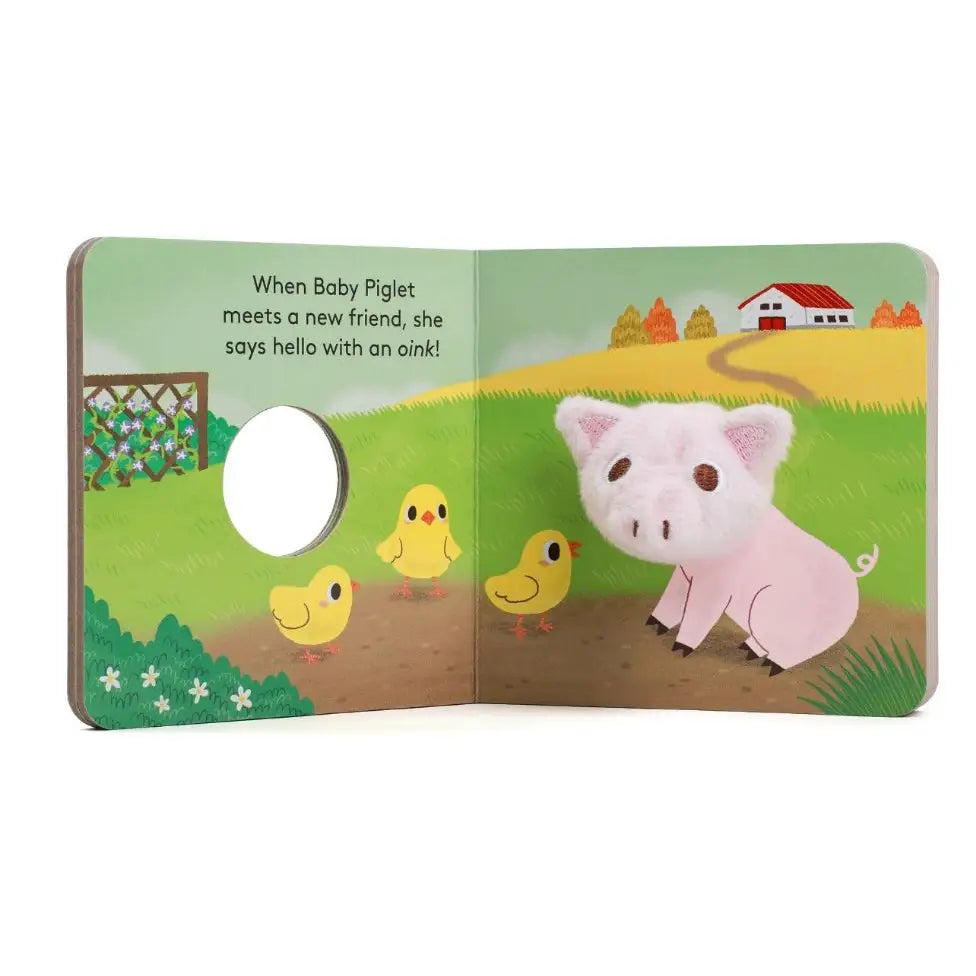 Baby Piglet Finger Puppet Book