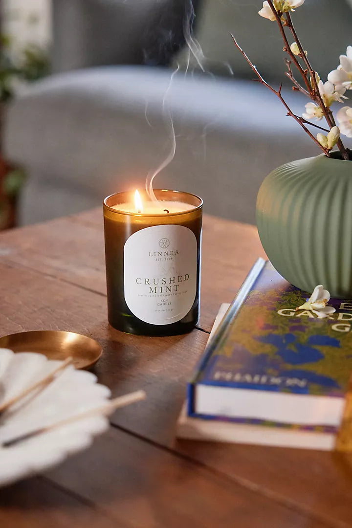 Linnea & Co. | Crushed Mint Large 2 Wick Candle