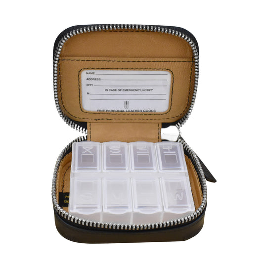 ili New York | Leather Small Pill Box