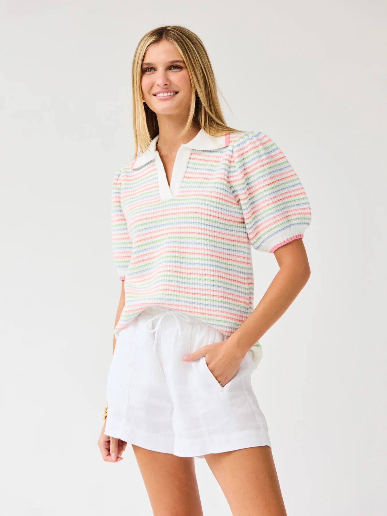 Emma Sweater Ivory Multi