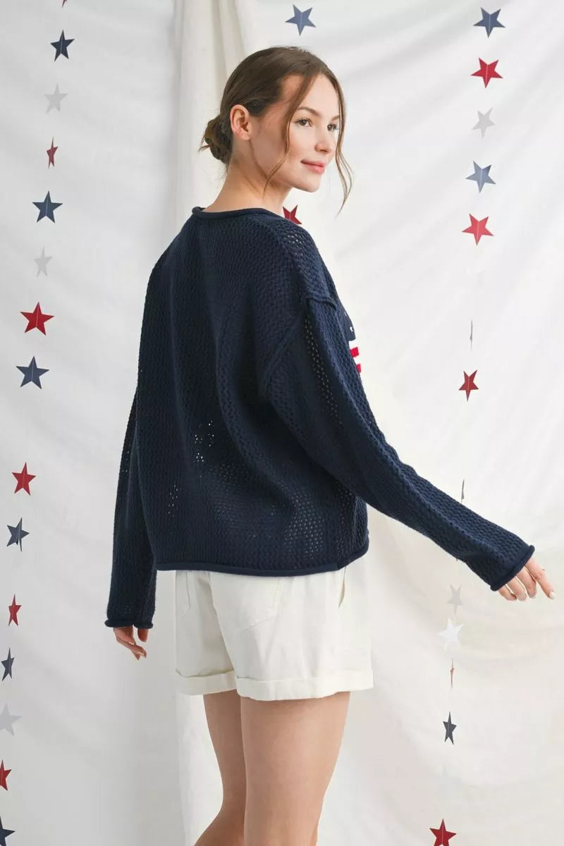 Hamilton Knit Sweater Top