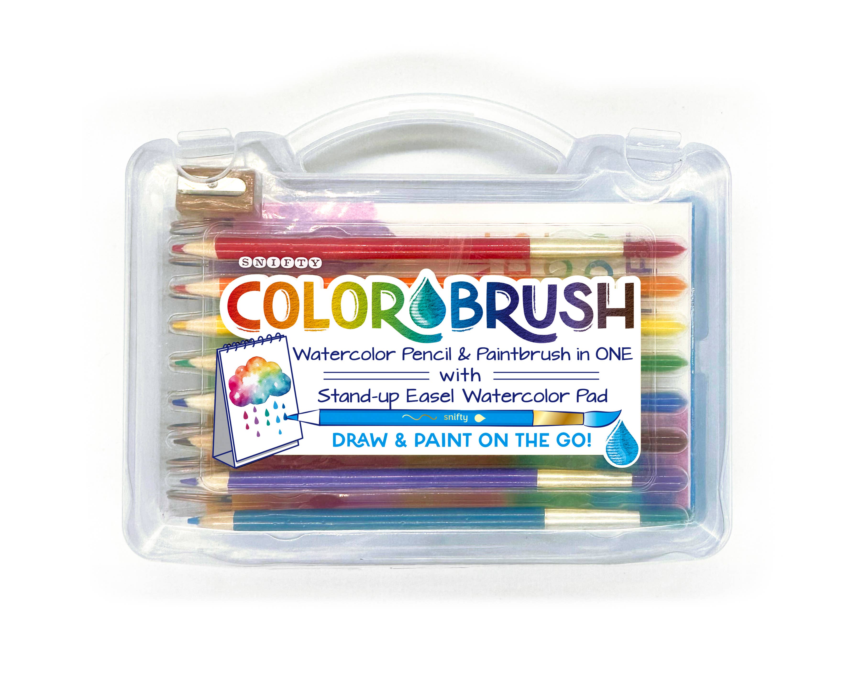 COLORBRUSH ON THE GO - watercolor
pencil/paintbrush kit
