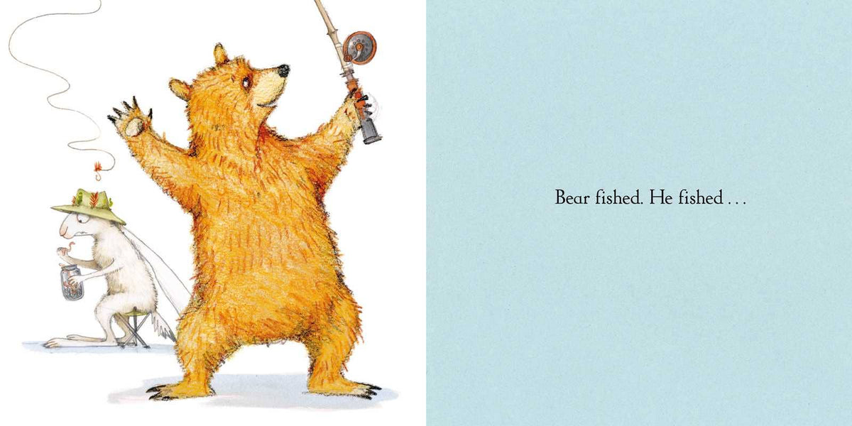 Bear & Hare Go Fishing by Emily Gravett