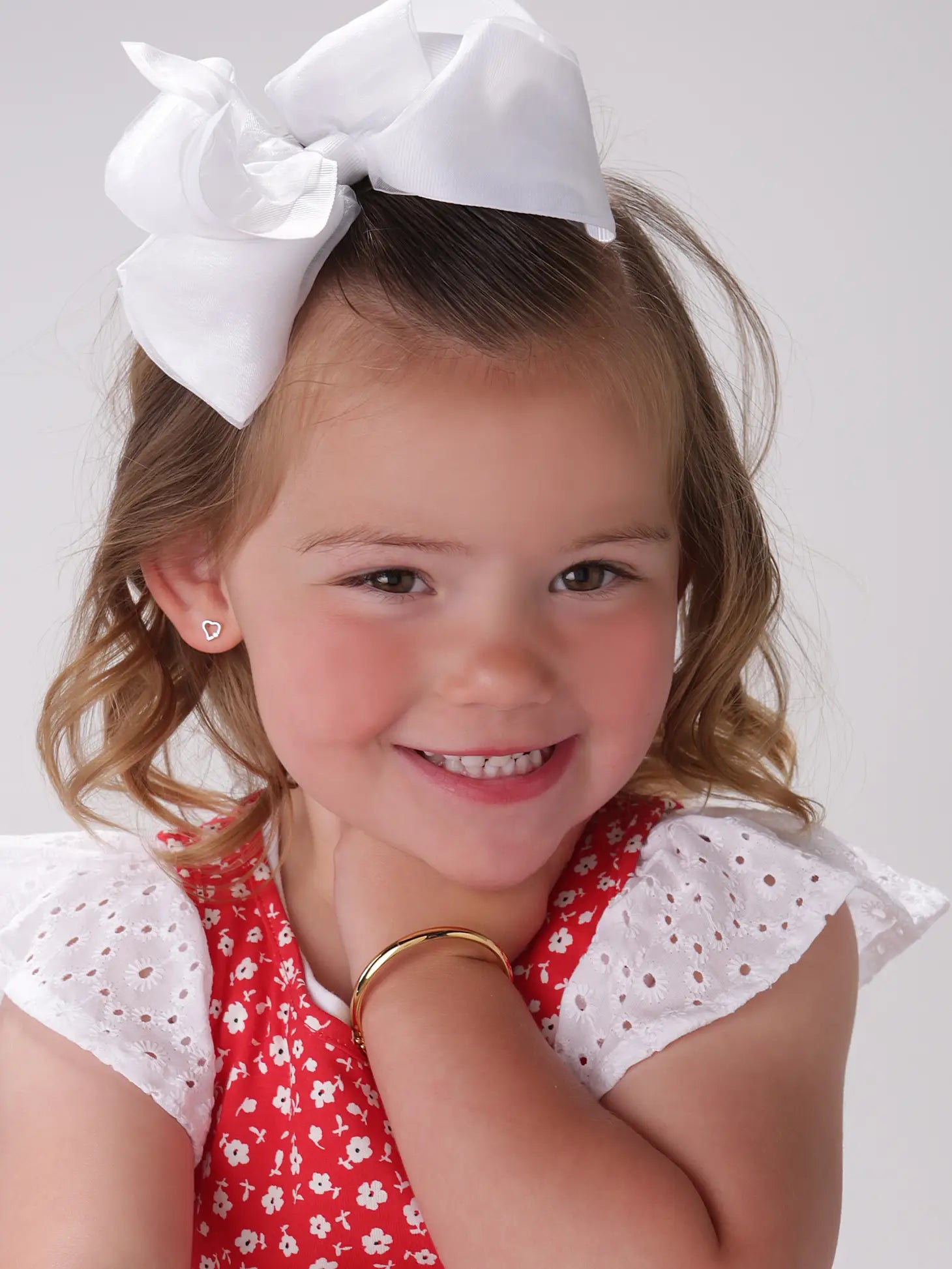 Cherished Moments | Classic Gold Baby Bangle