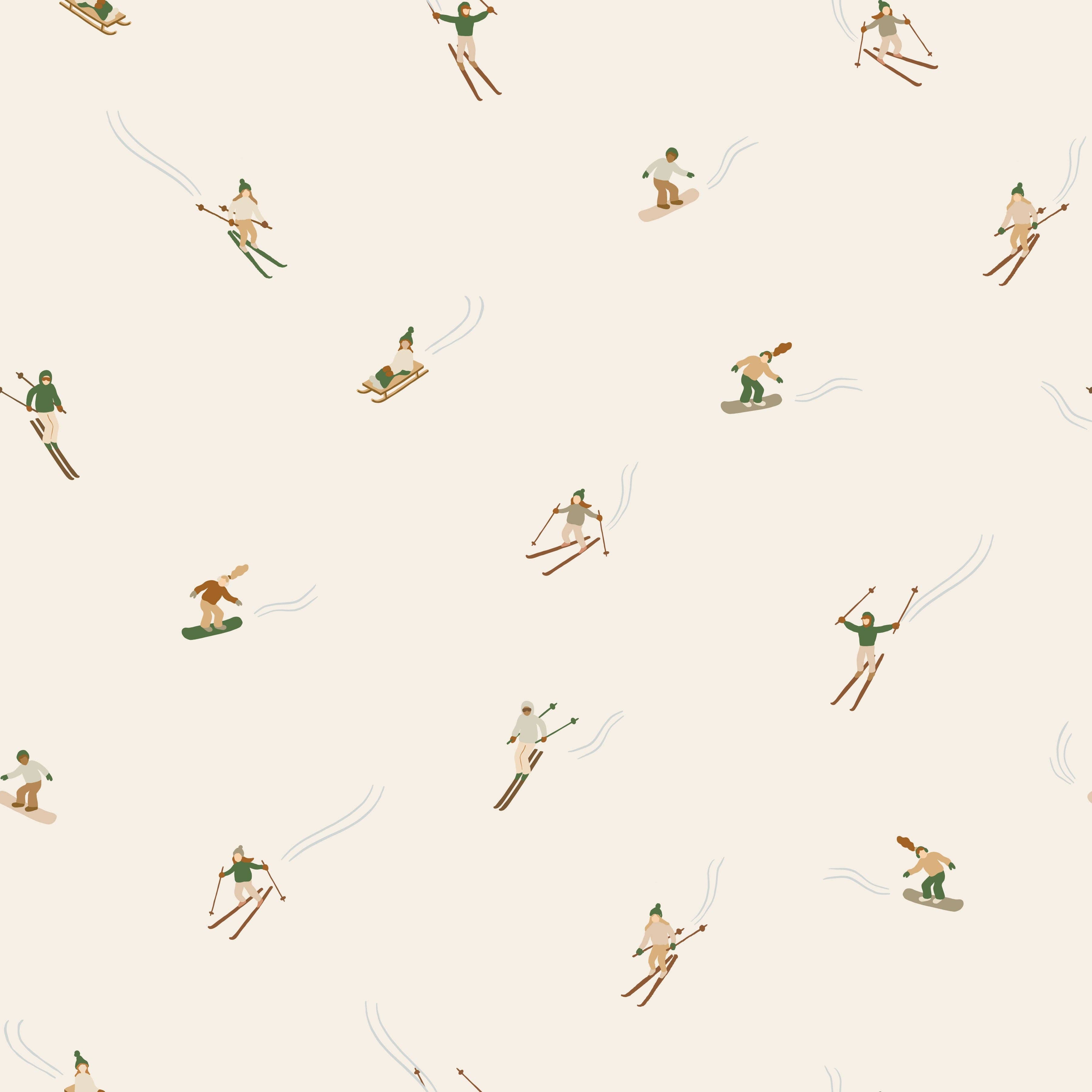 Snowy Slopes Long Sleeve Tee