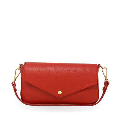 Francine Italian Leather Crossbody Bag