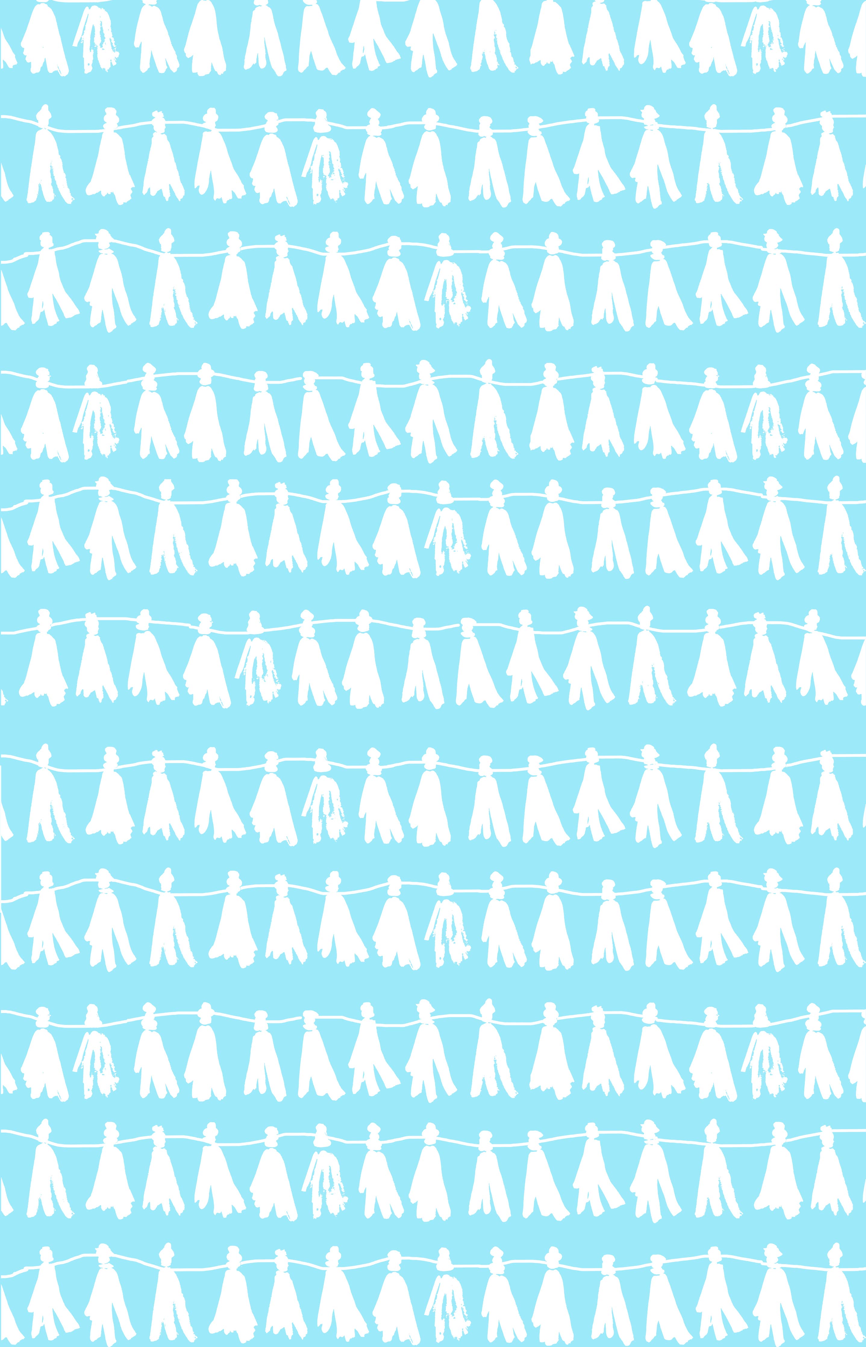 Double Sided Tasslin' Tea Towel
