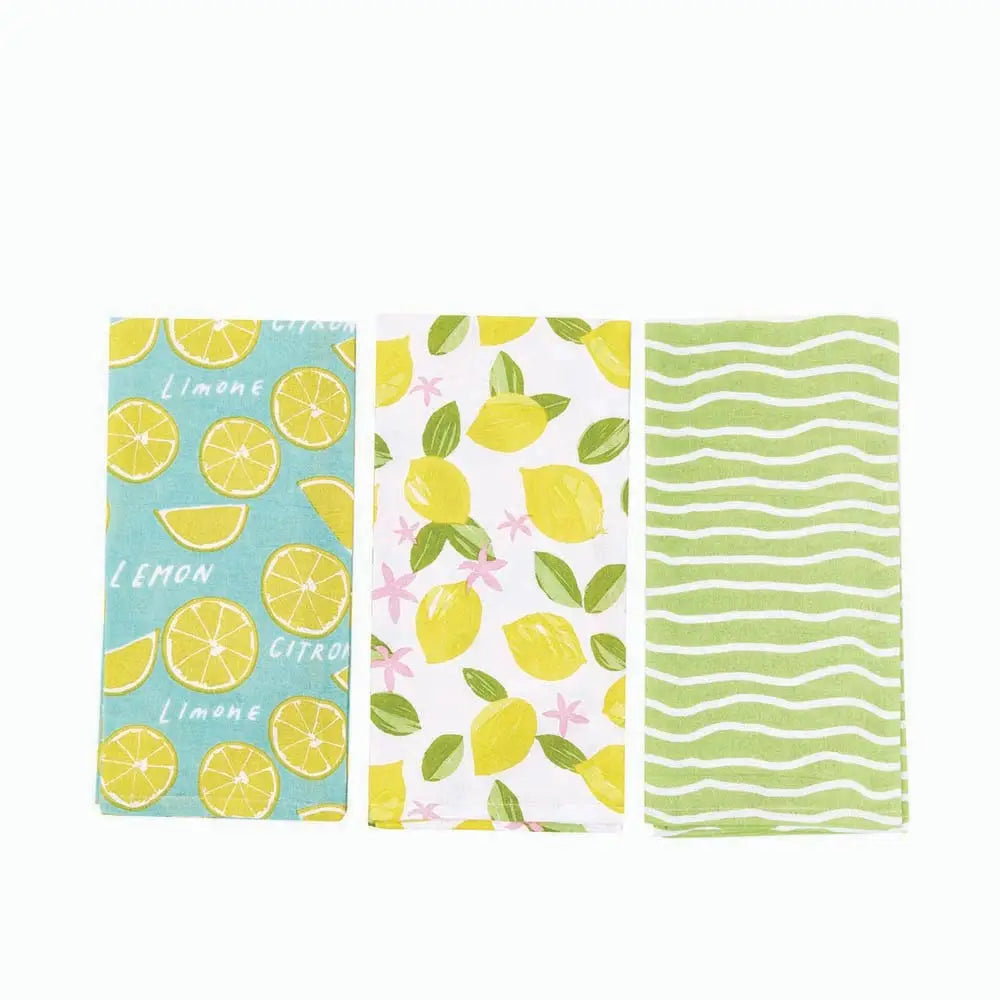 ROCKPAPERFLOWER | Kitchen Towel Set of 3