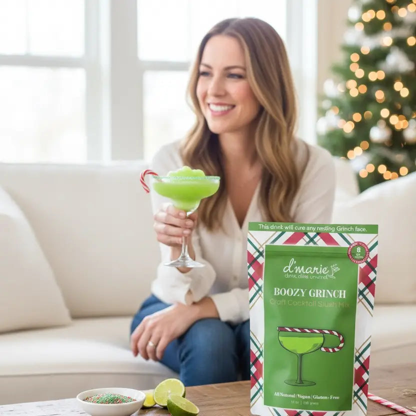 Boozy Grinch Ready to Freeze Drink Pouch Mix