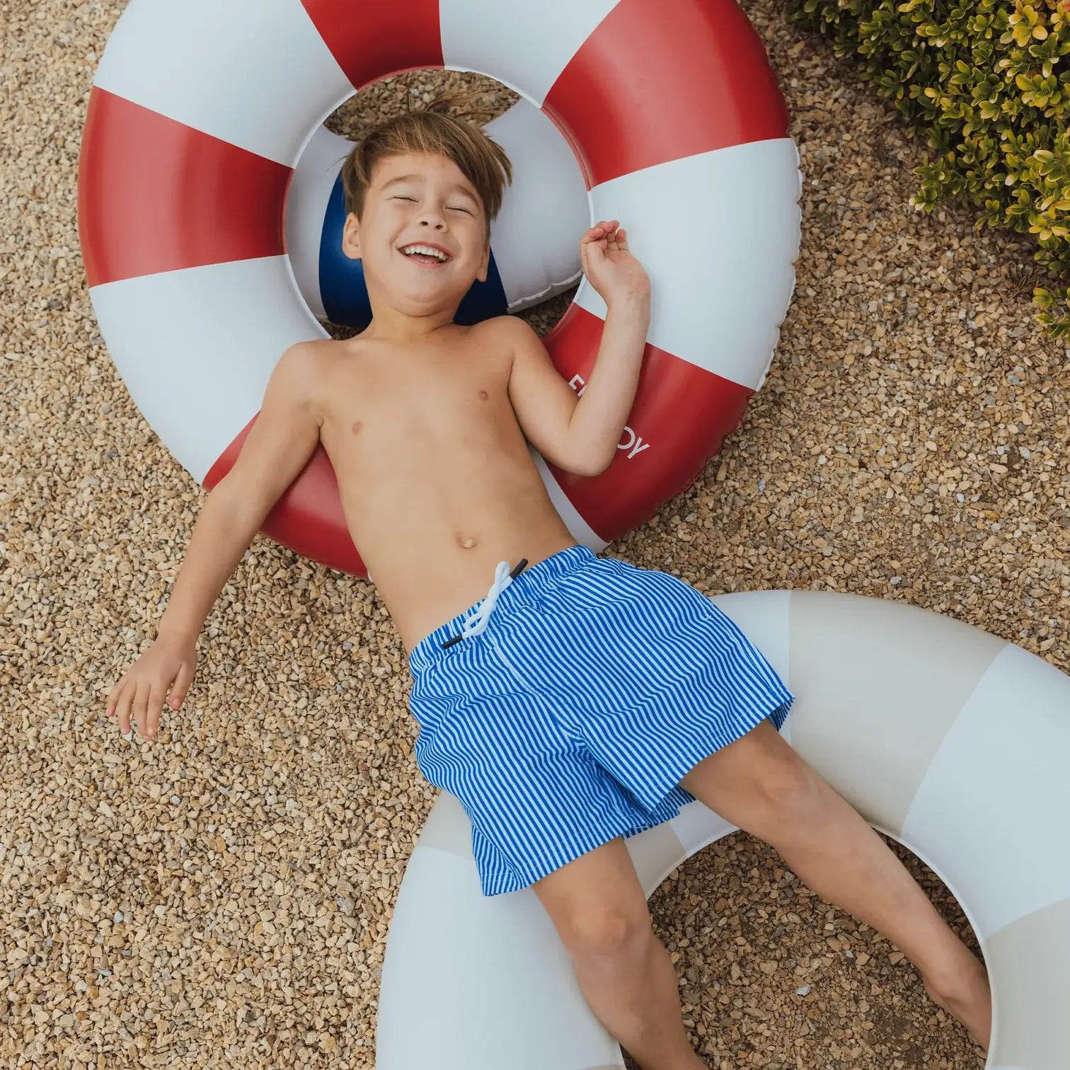 Kids Vintage Tube Float - Red, 34"