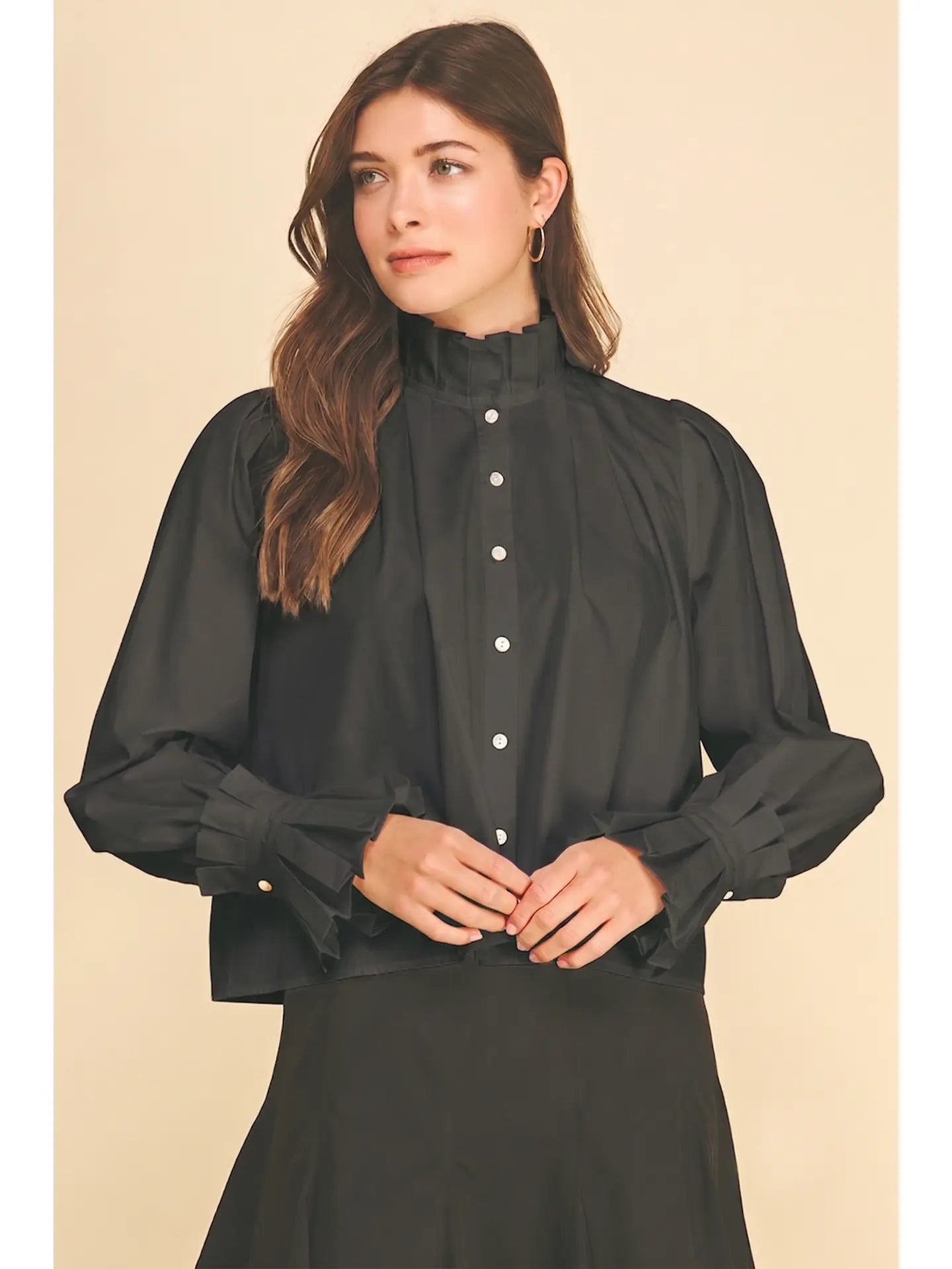 Catherine Ruffled Top