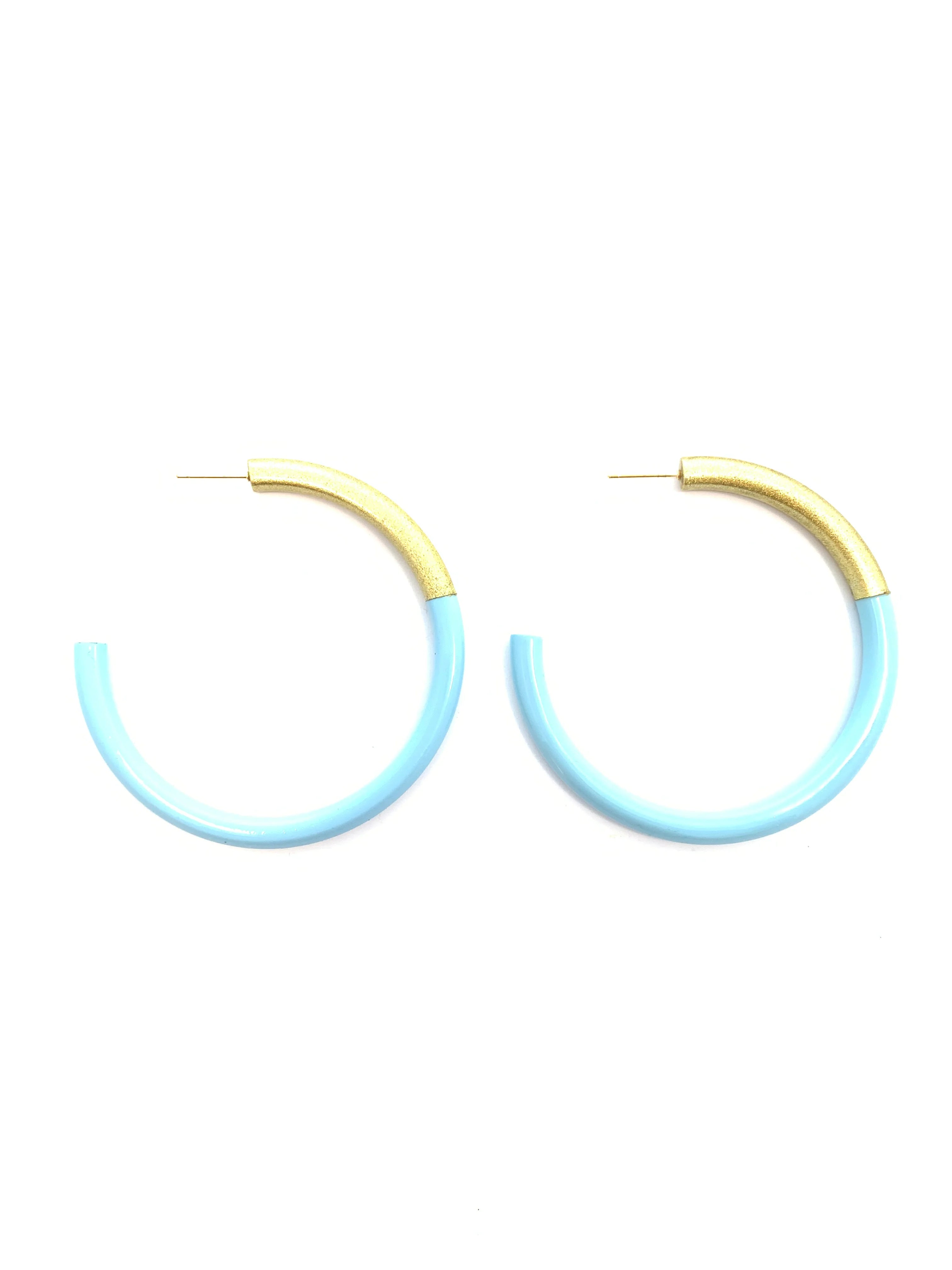 Medium Liz Hoop Earrings - 1.5''
