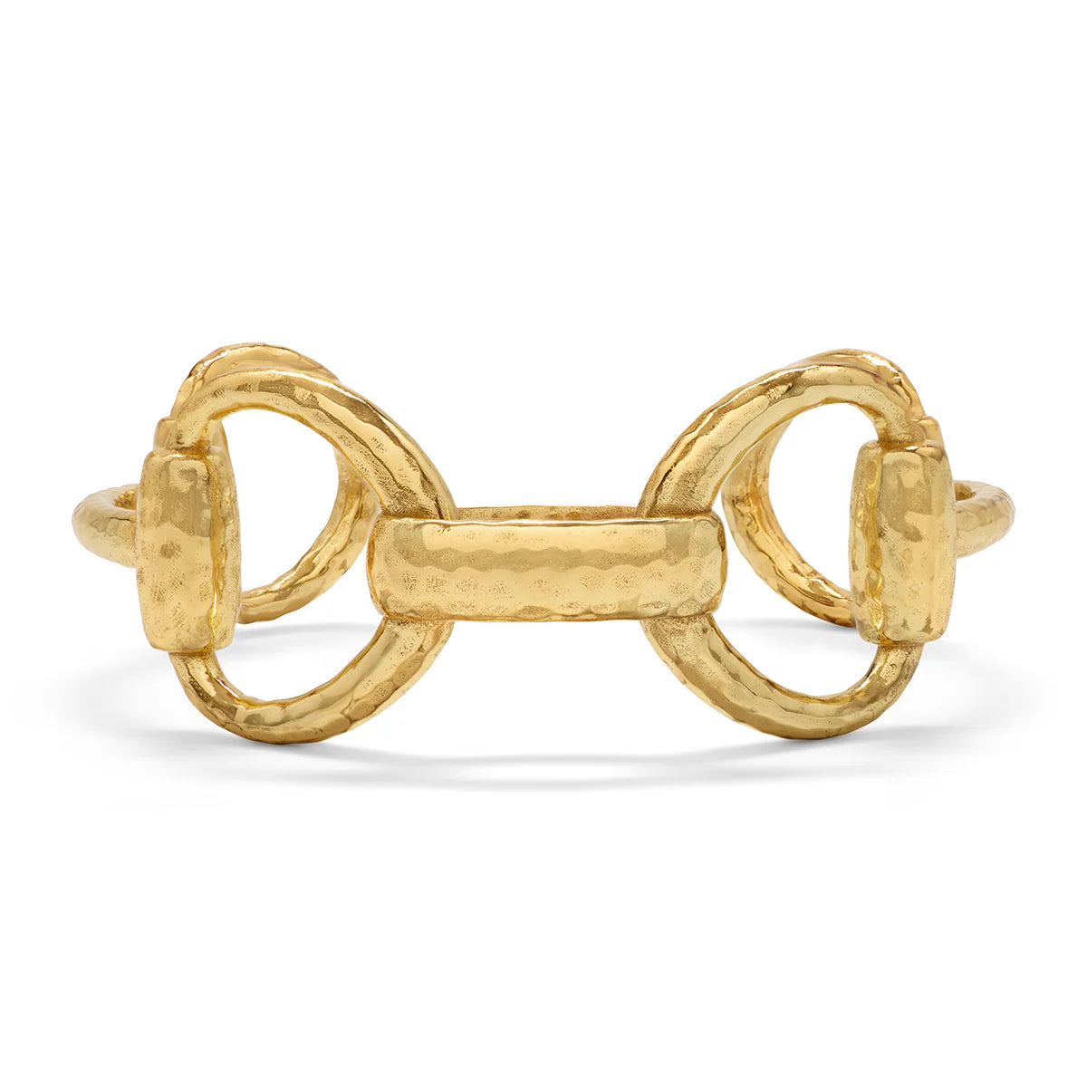Equestrian Snaffle Bit Cuff - Gold