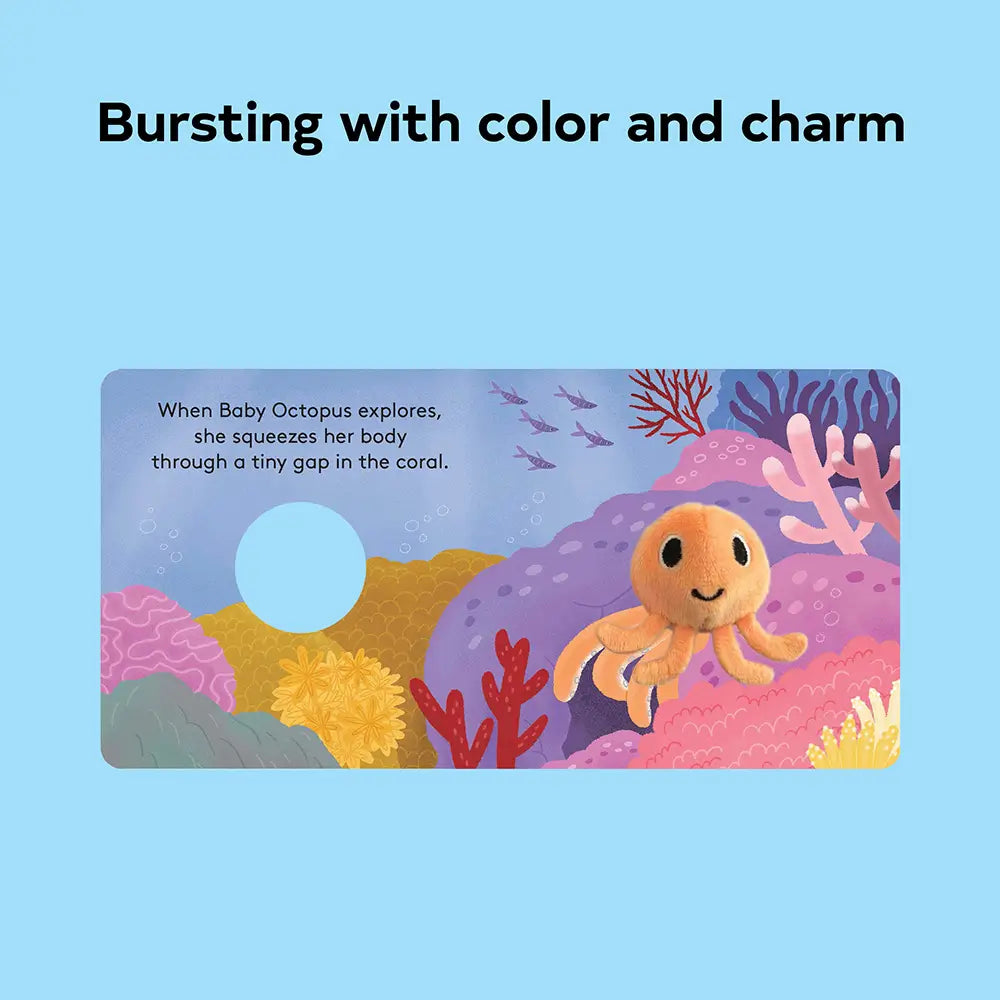 Baby Octopus Finger Puppet Book