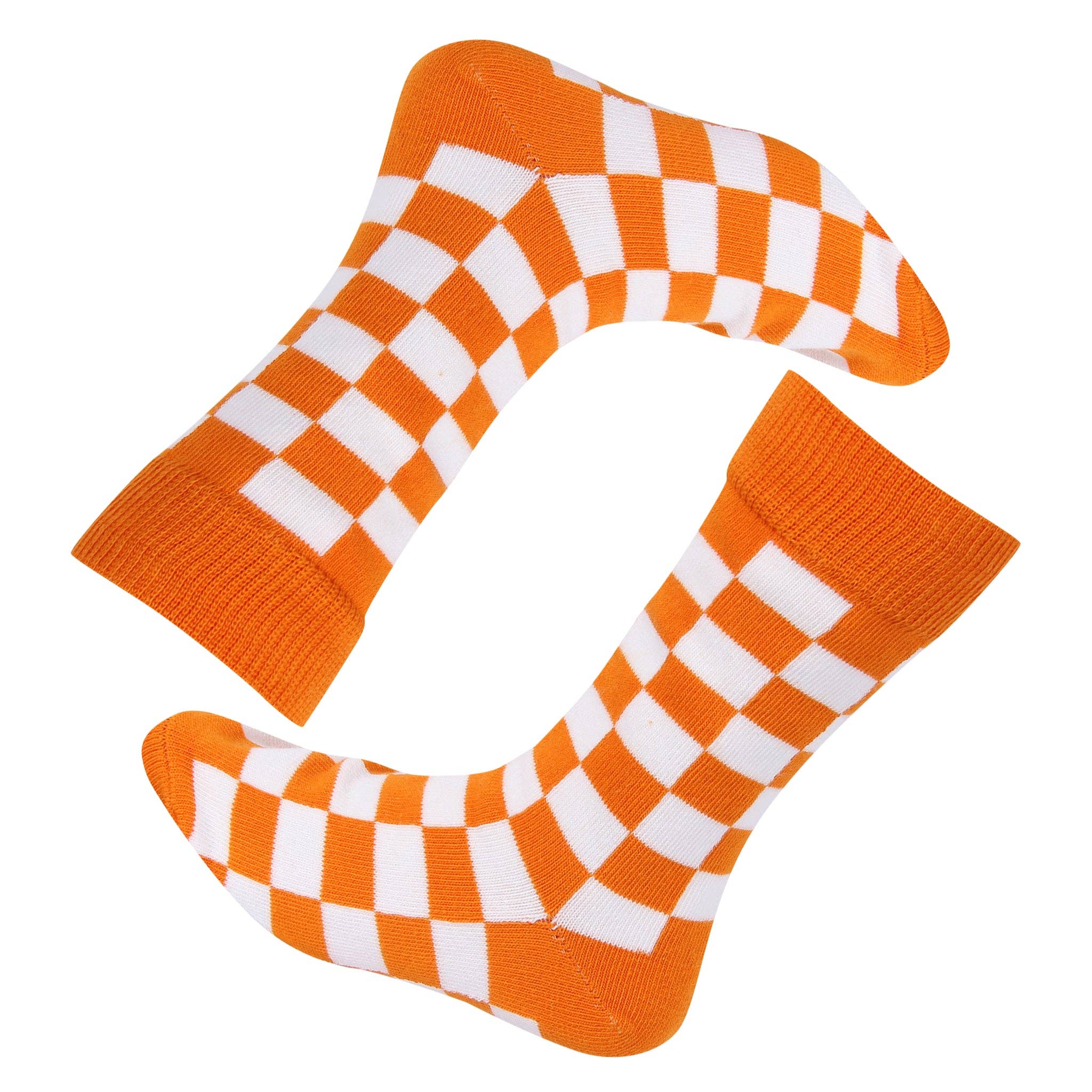 Kids Orange and White Socks