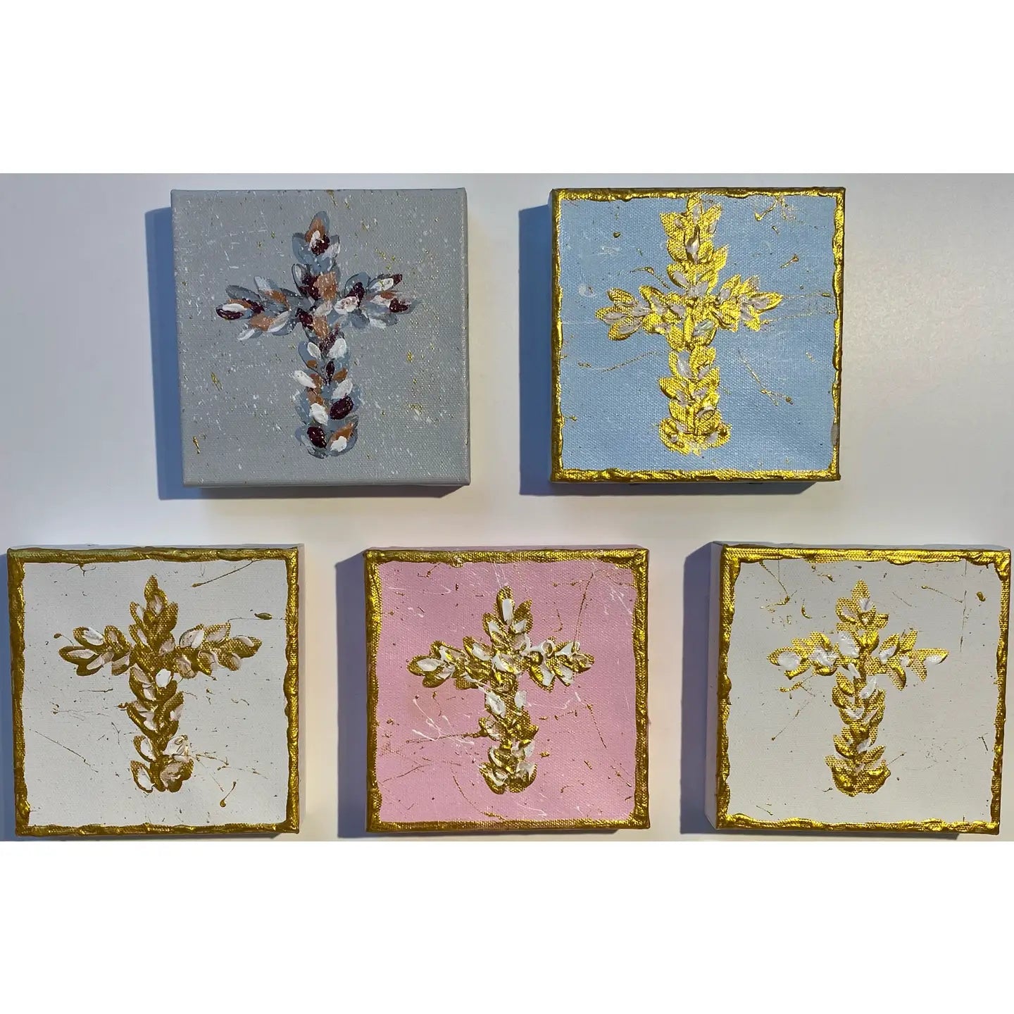 Cross Hand Painted Canvas