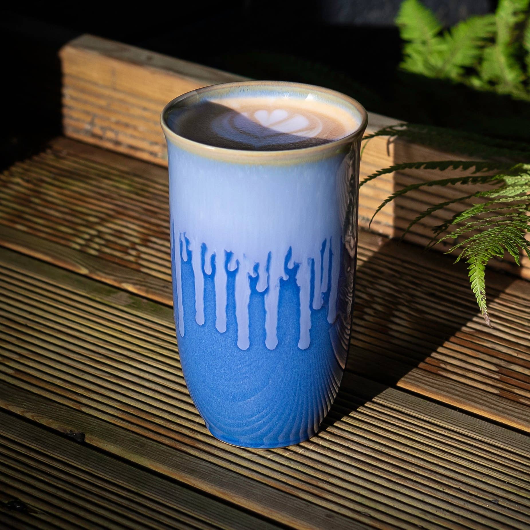 Neptune Ceramic Travel Mug – 16oz with Lid & Sleeve