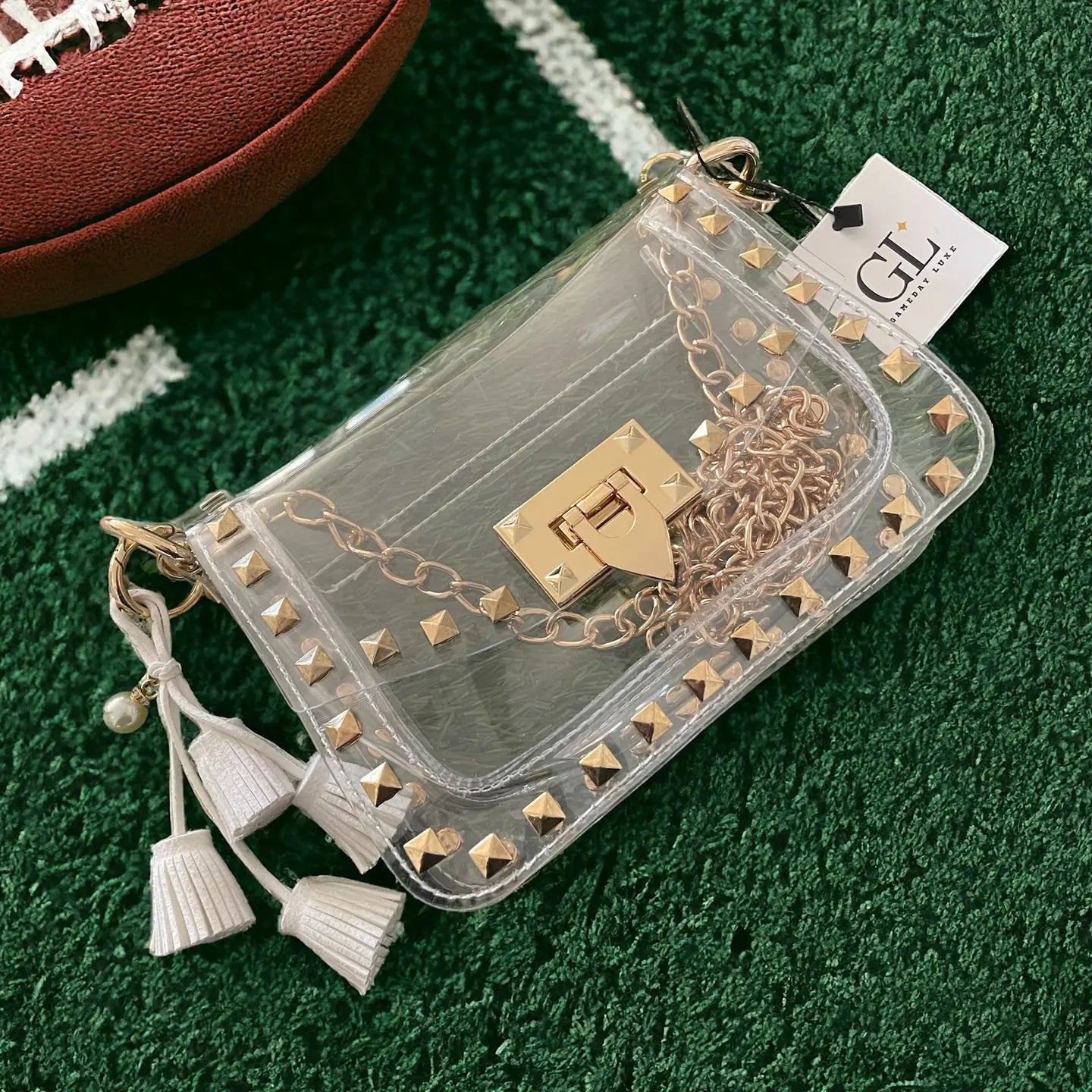 The Stephanie Clear Crossbody Bag