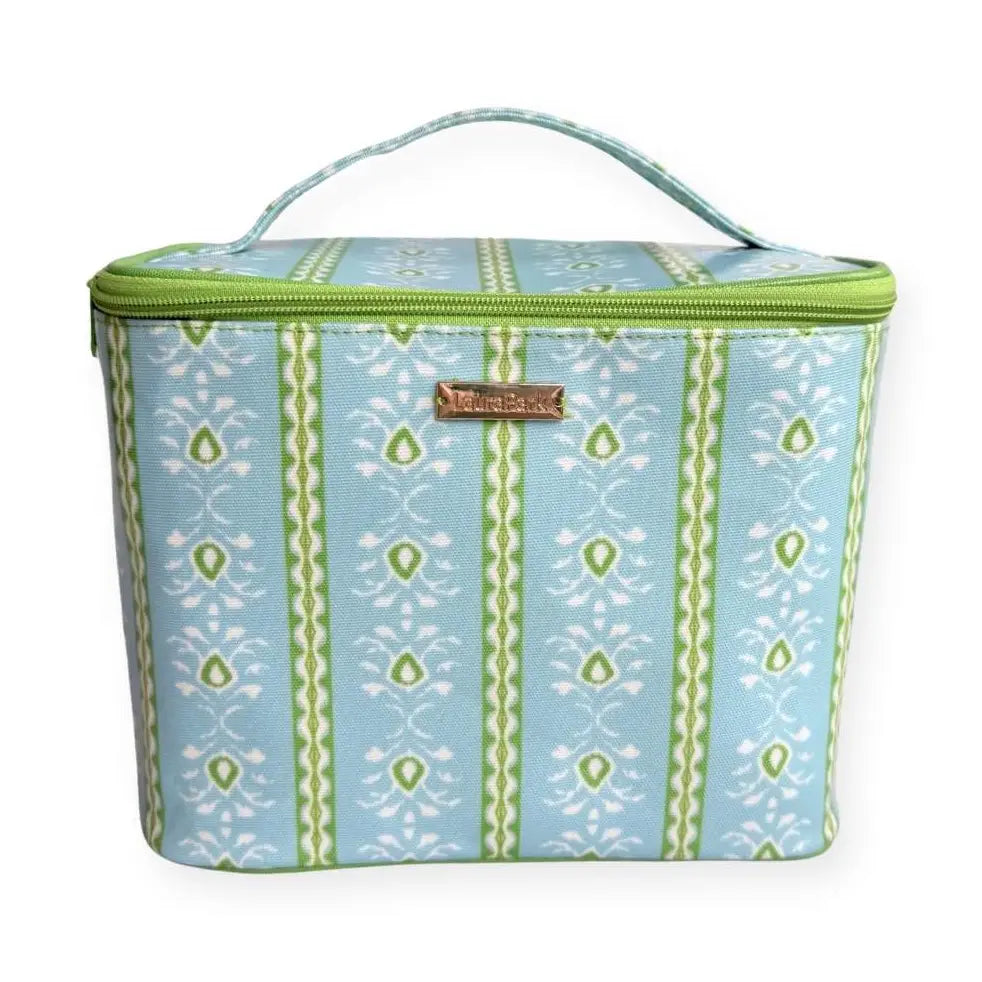 Rosemary Stripe Train Case