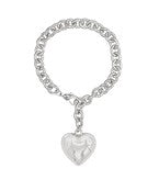 PUFFY HEART GOLD BRACELET