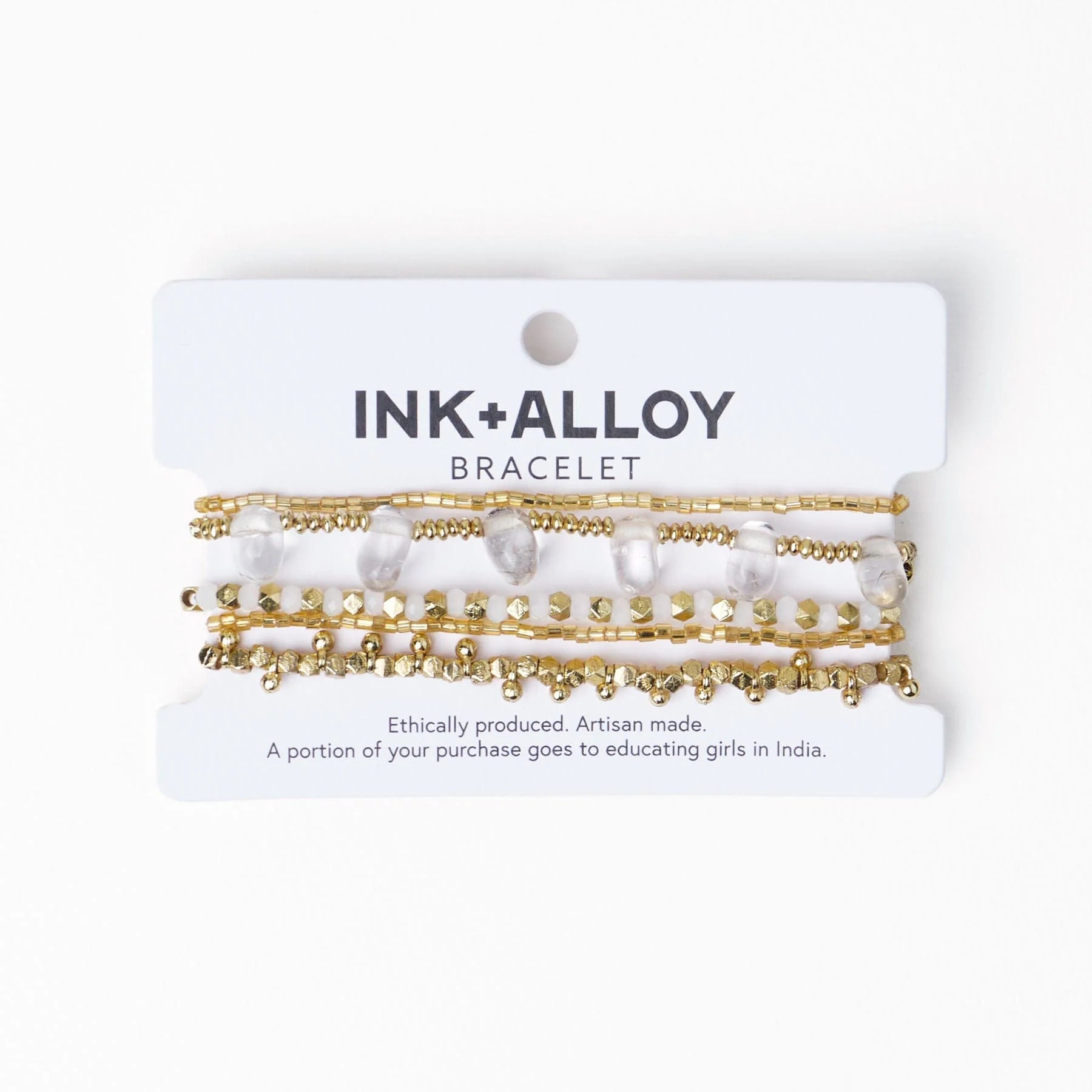 Ella Stack of 5 Stretch Bracelets