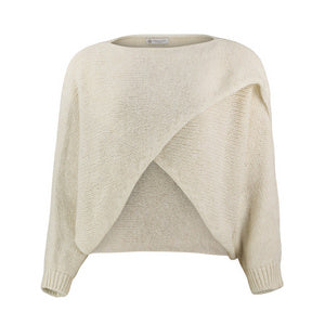 Alessandra Knit Criss Cross Wrap