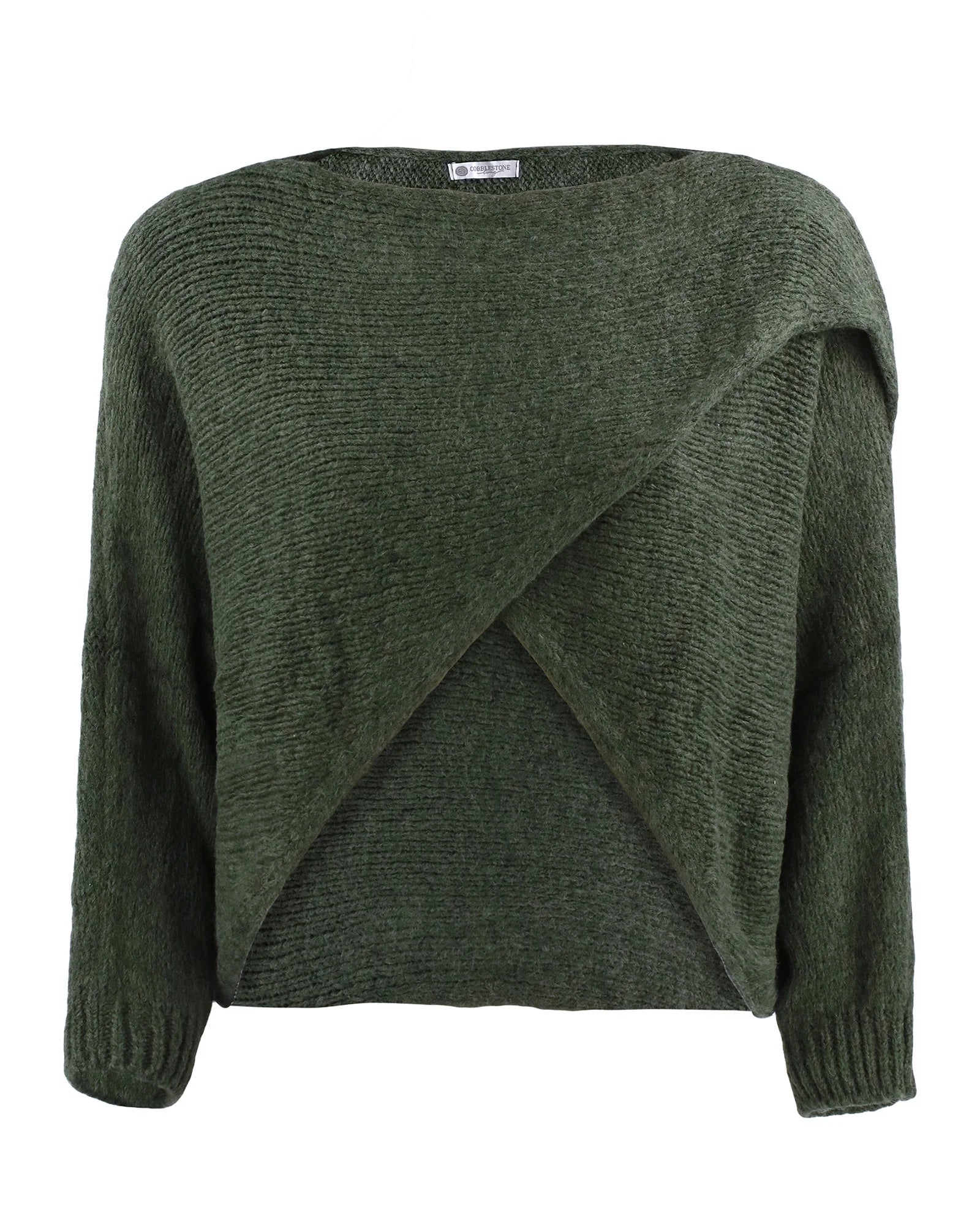 Alessandra Knit Criss Cross Wrap