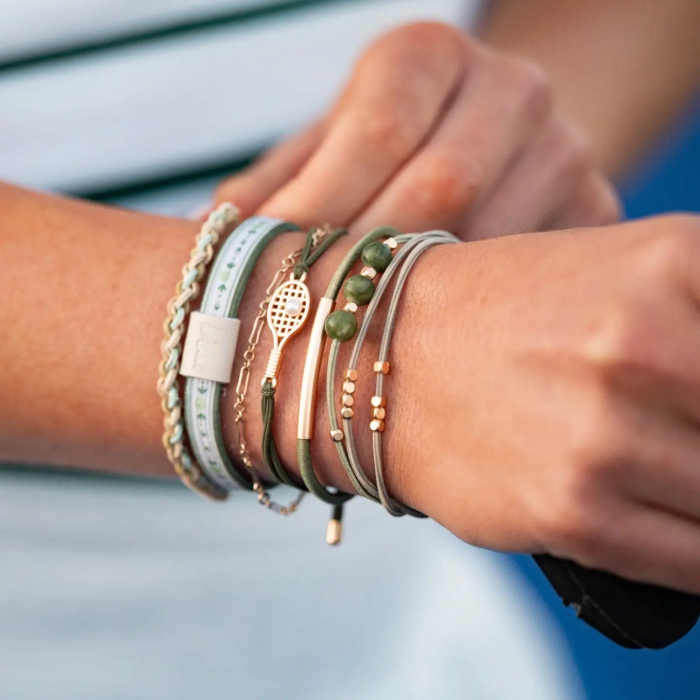 Ace Hair Tie Bracelet