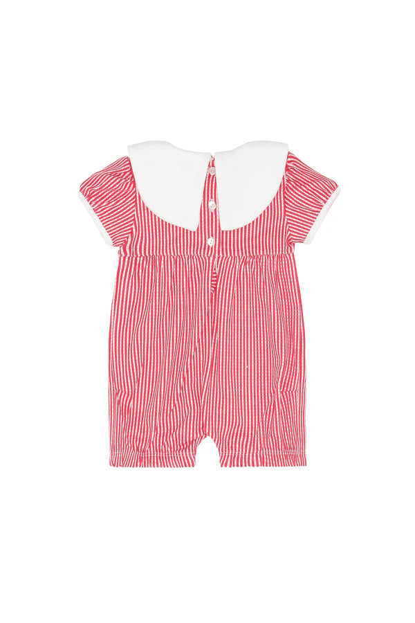American Pups Girls Romper Red