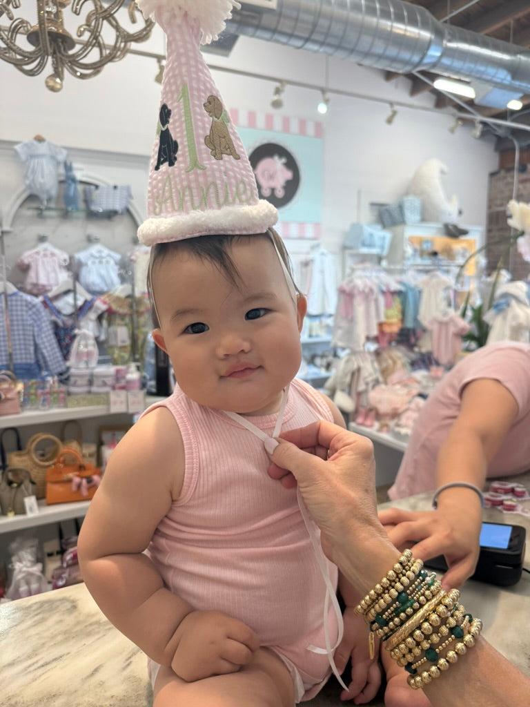 Blank Personalized Cloth Birthday Hats