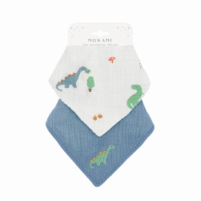Mon Ami | Jurassic 2-piece Bib Set