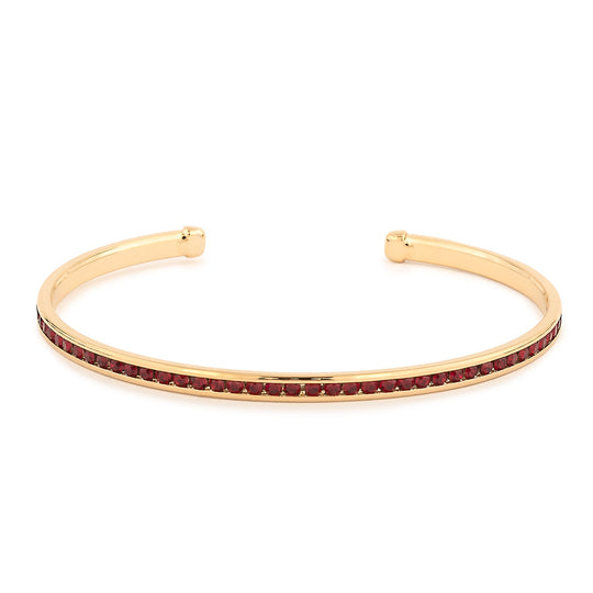 Maya J | Birthstone Cuff - Gold
