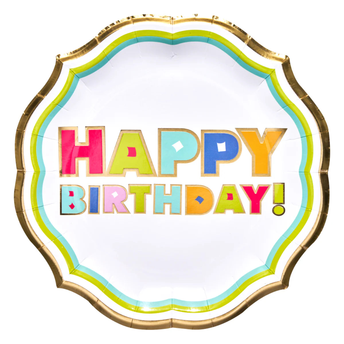Sophistiplate | Bright Birthday Dinner Plate 8pack