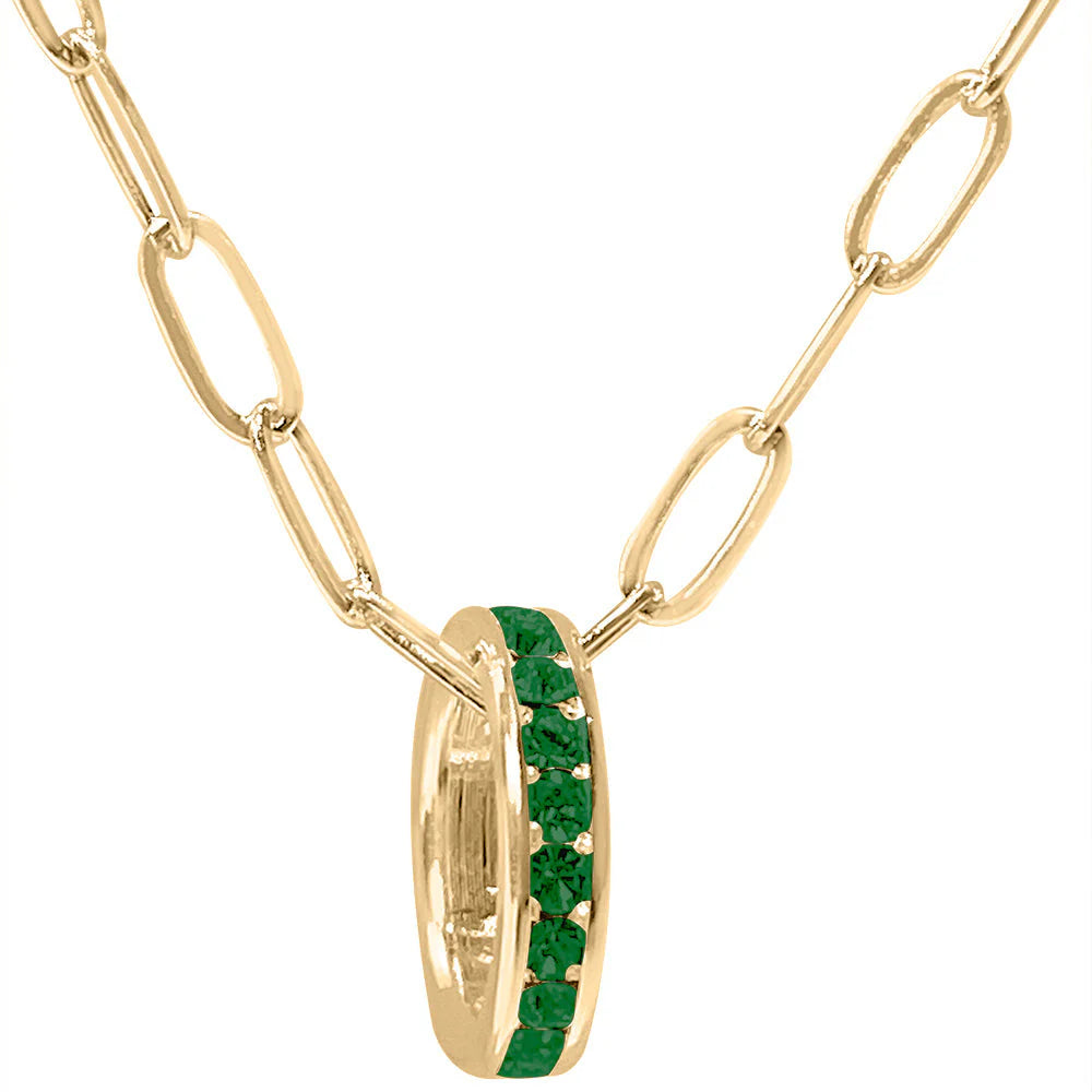 Maya J | Tiny Paperclip Necklace Chain with Extender