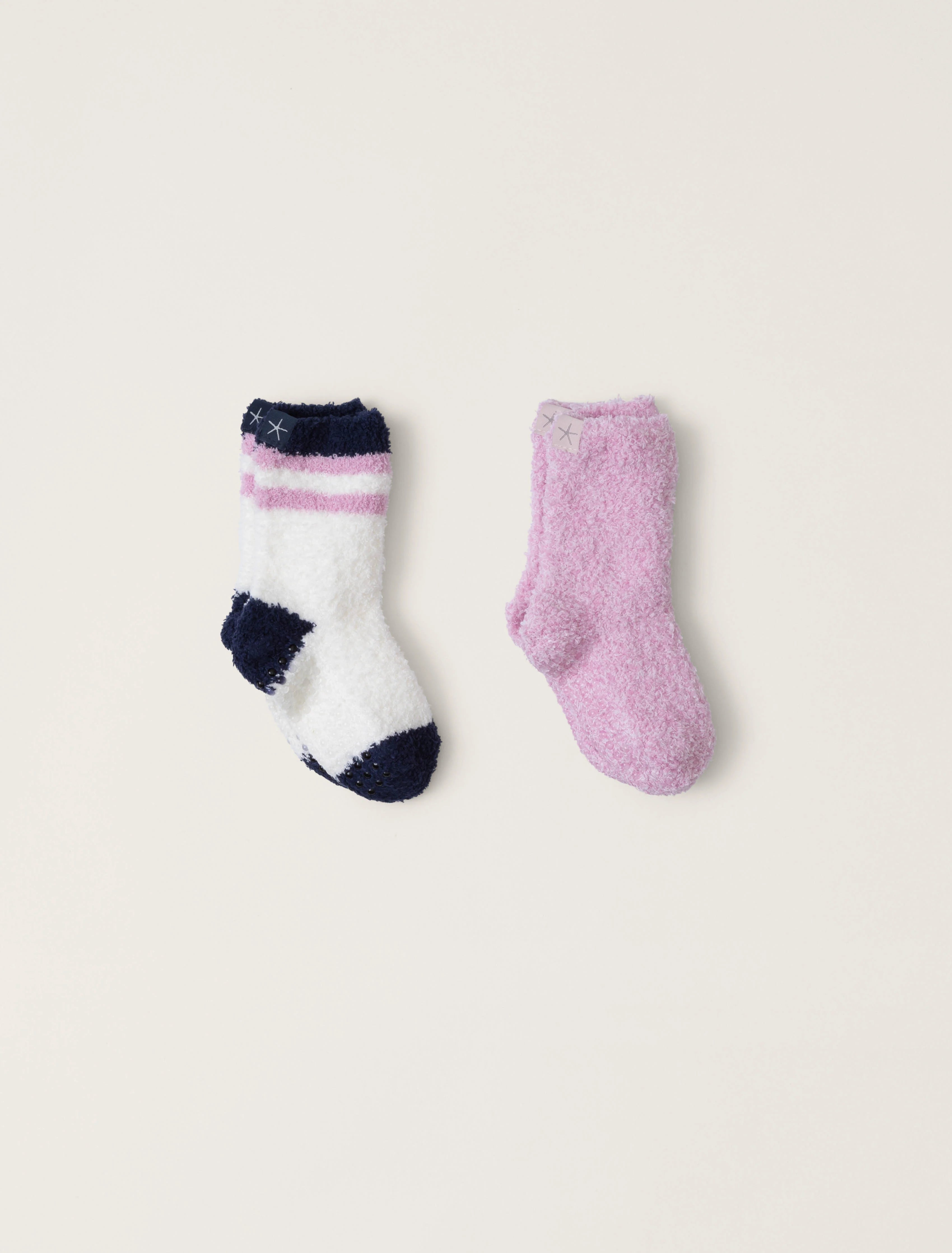 Barefoot Dreams | CozyChic Toddler Athletic Sock 2 Pack