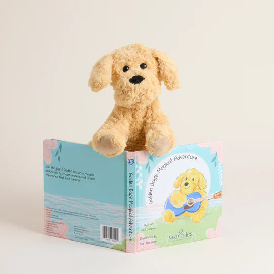 Warmies | Golden Dog's Magical Adventure Book