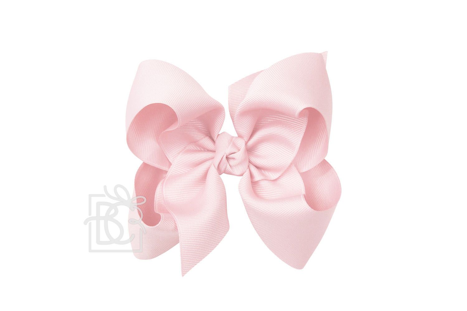 Signature Grosgrain Double Knot Bow on Clip - 4.5" Large
