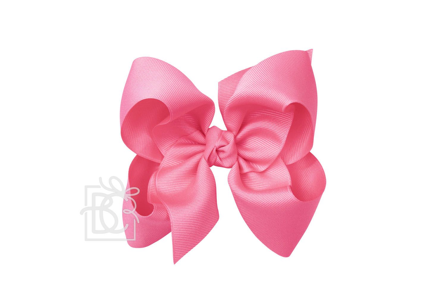 Signature Grosgrain Double Knot Bow on Clip - 4.5" Large