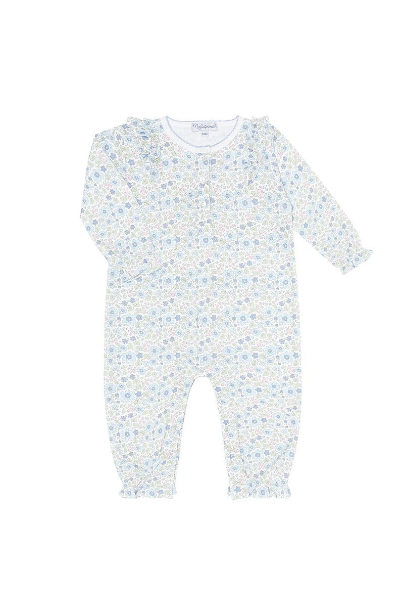Blue Meadow Romper